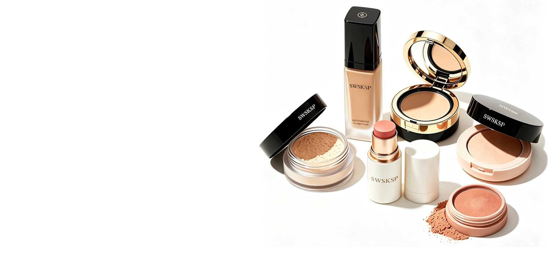 Private label cosmetics with custom packaging